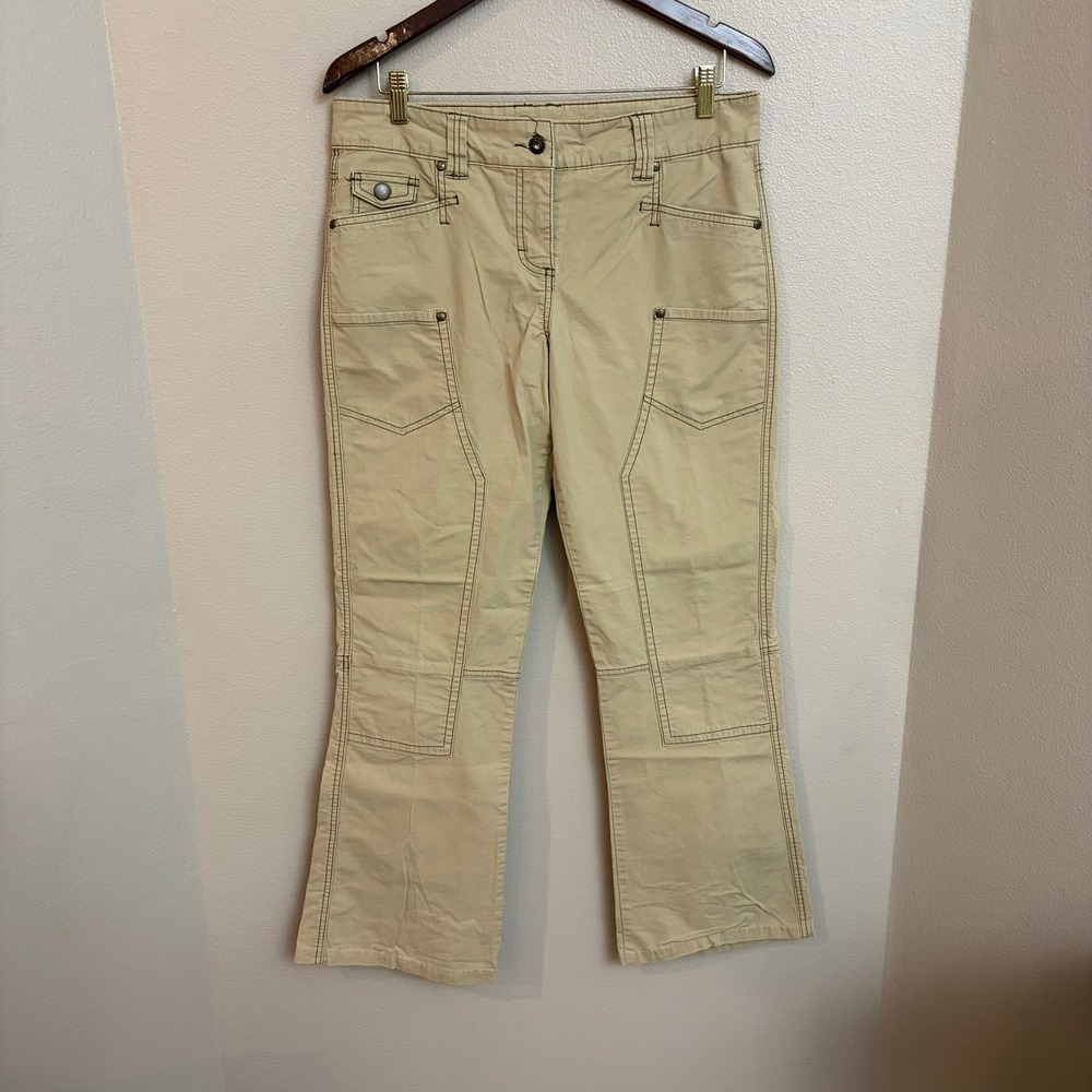 Prana Cargo Pants Size L Tan‎ Khaki Outdoor Gorpcore Hiking Utility